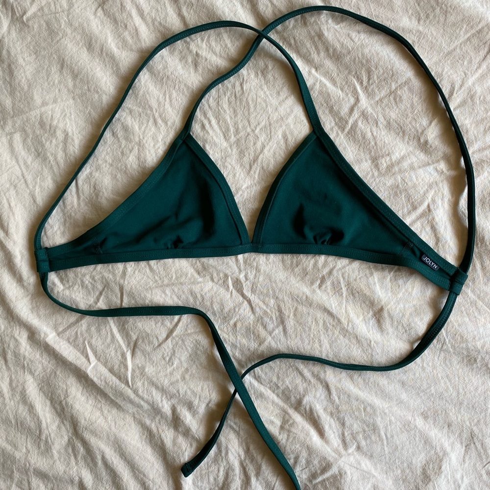 JOLYN TRIANGLE SWIM TOP